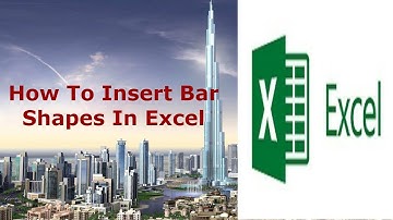 ep02|How To Insert Bar Shapes in Excel| Engineering Network