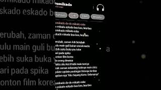 #liriklagu #music #beranda #domikado