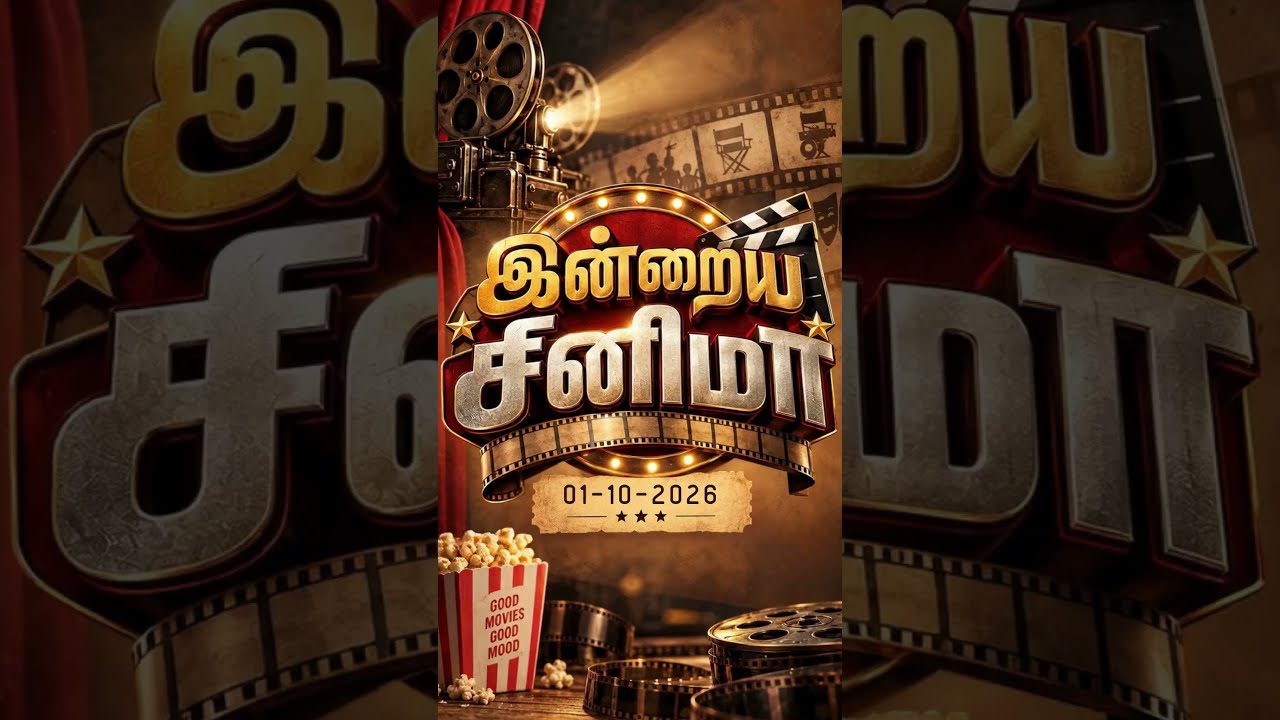 🔴அக்டோபர் 01, 2026 வியாழன் திரைப்படங்கள் 📺 | Thursday Movies in Tamil TV Channels | #SunTV | #Shorts