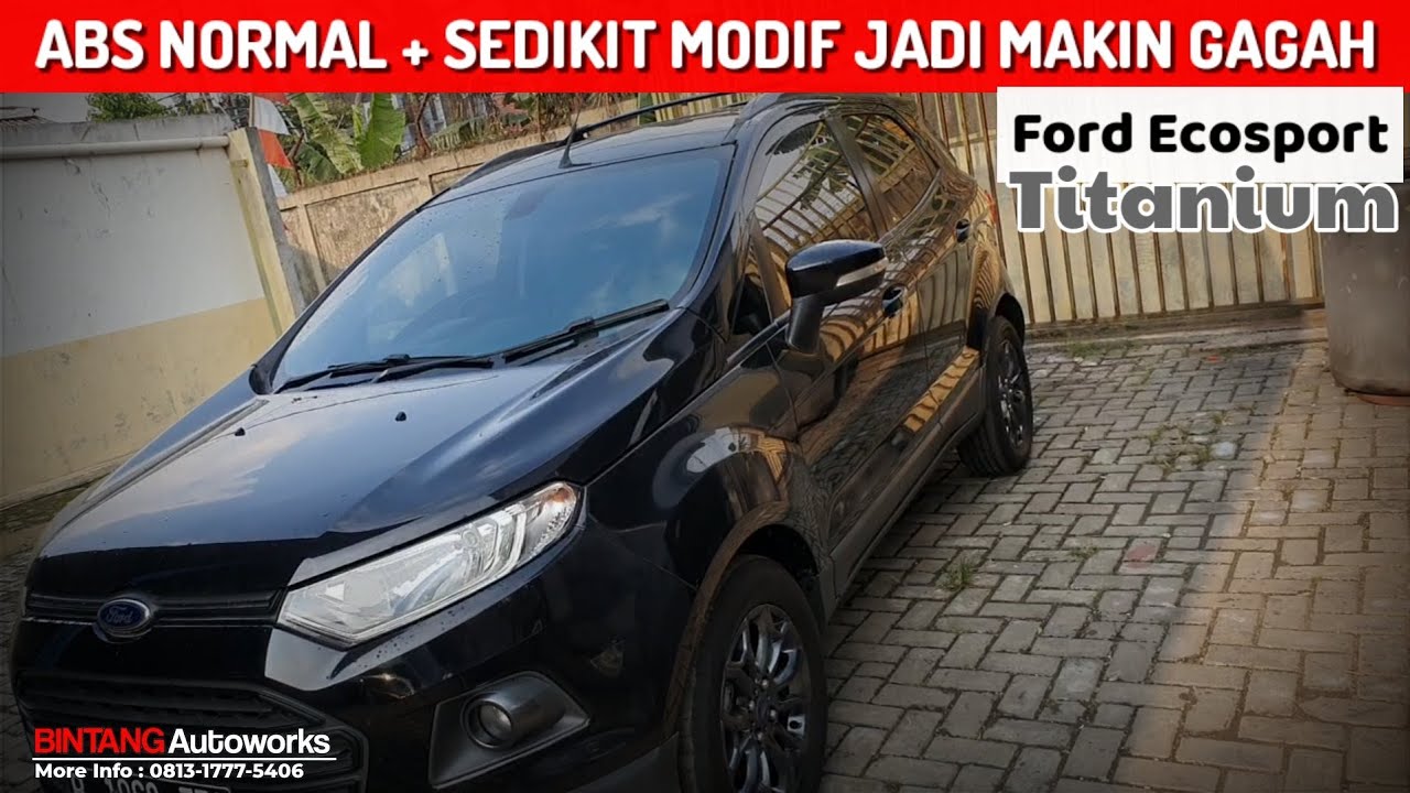 WASPADA‼️Logo ABS Ford Ecosport Nggak Nyala Bukan Berarti Aman, Begini Cara Check Normal Atau Tidak