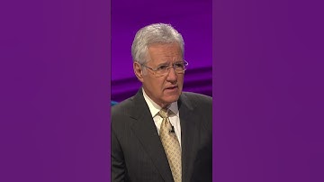 Alex Makes An Error On Live TV! 📺 😱 #shorts #jeopardy