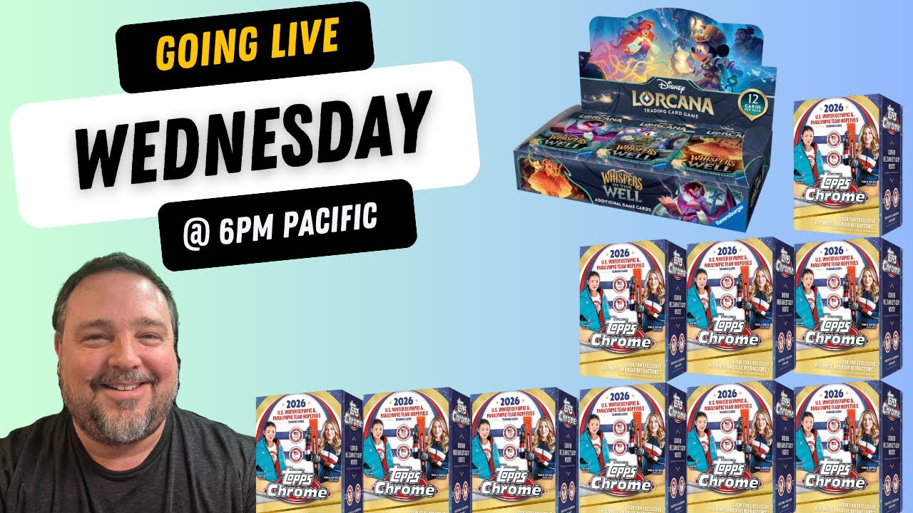 LIVE CARD BREAKS with JTS Cards!