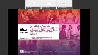 Celebrity NIH HEAL Initiative webinar Profile