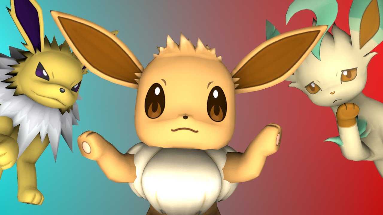 Eevee wrong evolution - YouTube