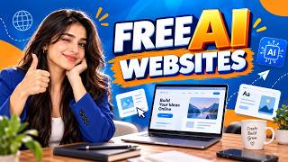 How to create a free Website With Ai | No Coding Required | Free Website builders