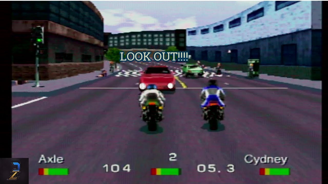 Jeu Road Rash Pour PlayStation 1 (PS1) - Version PAL Française - État Correct, Occasion