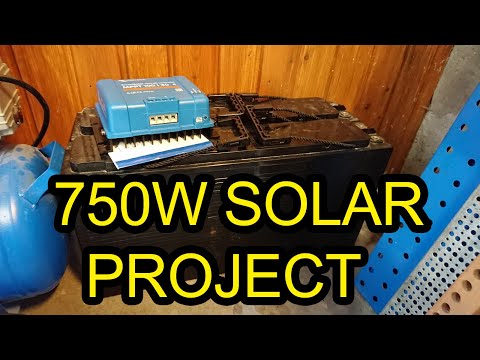 750W Victron Solar Project - Test Setup - Part 1