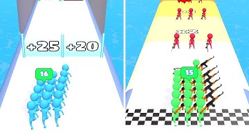 Army Stack All Android IOS Levels walkthrough Gameplay lvl 1-2