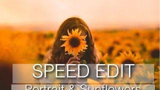 Lightroom Speed Edit: Portrait with sunflowers screenshot 5