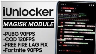 IUNLOCKER NEW UPDATE MAGISK MODULE❗UNLOCK GRAPHICS PUBGM/ML/COD