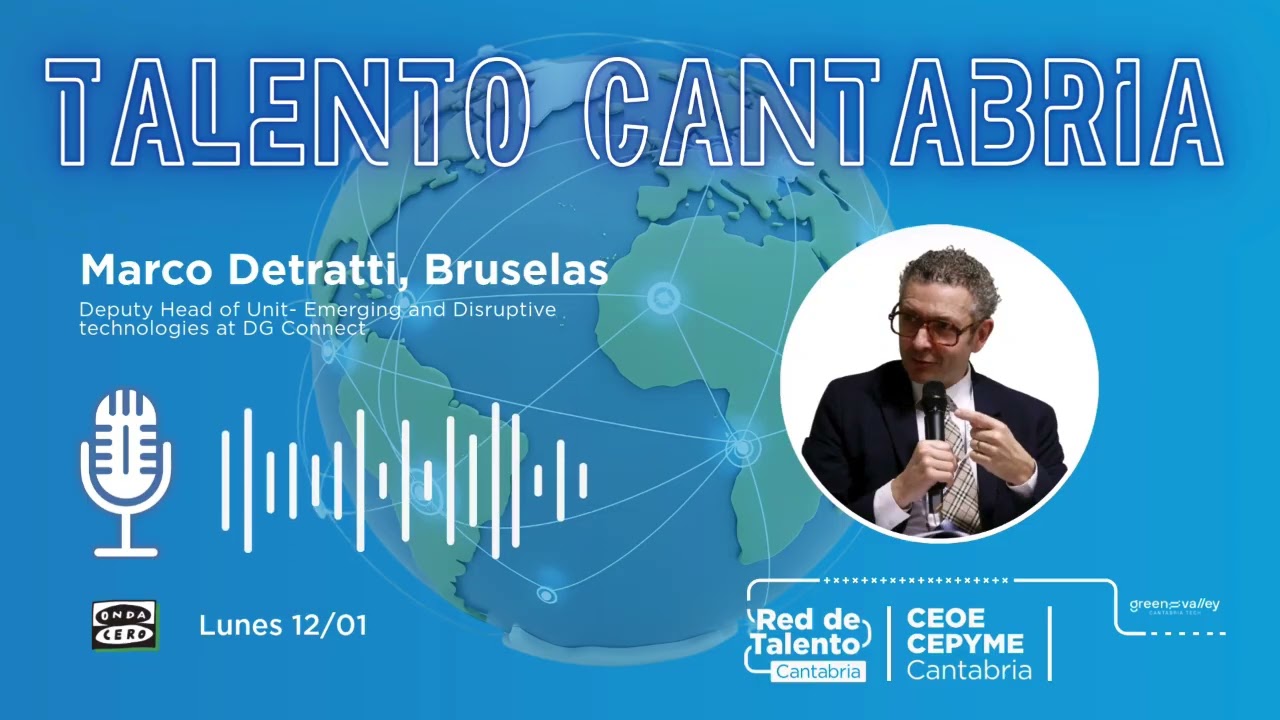 Talento Cantabria: entrevista a Marco Detretti, miembro de la Red de Talento Cántabro en el Exterior
