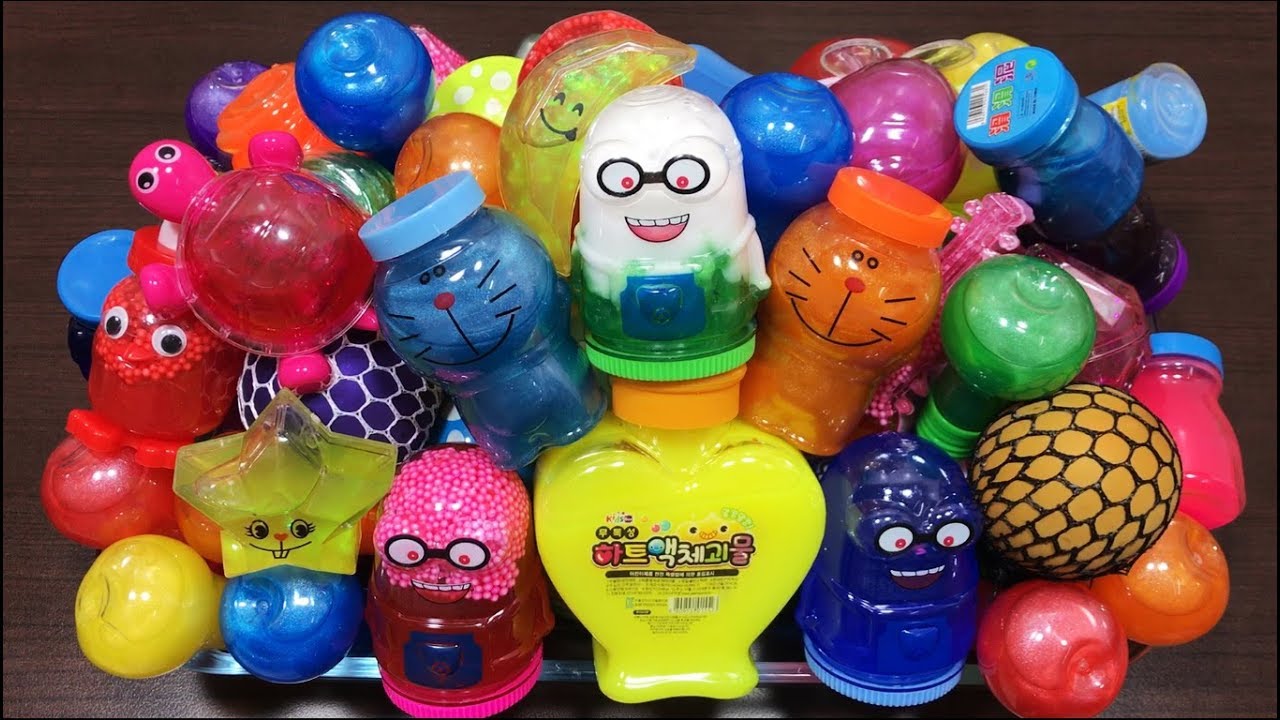 Mixing Stress Balls With Store Bought Putty Slime !!!BoomSlime YouTube