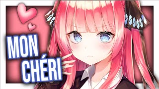 Video thumbnail of "Nightcore - Mon Chéri | Lyrics"