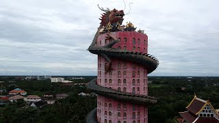 Amazing Dragon The Dragon Temple Wat Samphran