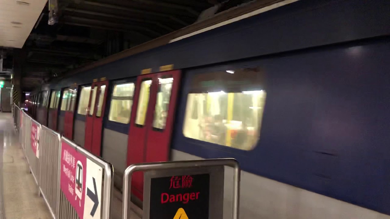 港鐵西鐵綫 KRS991（D345/D346，D346）駛離紅磡站三號月台