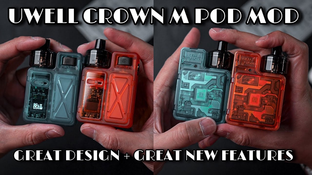 uwell crown m kit Uwell Crown M Pod Mod Kit main image 1