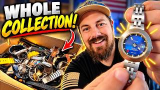 I Drove Out of State to Buy a $300 Vintage Watch Collection… JACKPOT?
