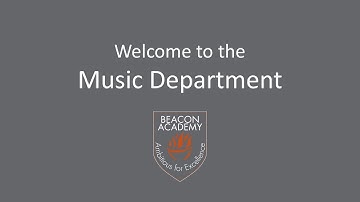 Welcome to the Music Department at Beacon Academy
