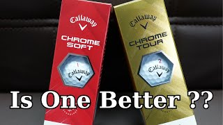 Callaway Chrome Soft , Chrome Tour golf ball Review by McGolf Custom Clubs 5,678 views 3 months ago 24 minutes