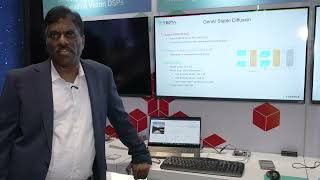 Vedya Labs Demonstration of Stable Diffusion Deployment on Cadence Tensilica DSPs