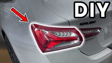 DIY 2016-2024 Chevy Malibu Tail Light Removal | How To Remove Chevy Malibu Tail Lights