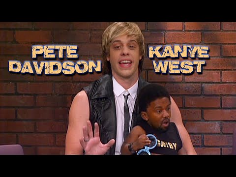 When Pete Davidson Met Kanye West - Before Kim Kardashian