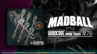 Video thumbnail of "Hardcore Drum Track / Madball Style / 100 bpm"