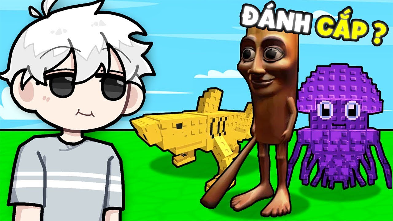 RaiPow LẦN ĐẦU Chơi Đánh Cắp BRAINROT ở trong Roblox