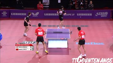 WTTC: Wang Liqin Zhou Yu-Andrew Baggley Reed Daniel