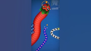 Worms Zone.io hungry Snake | snake attack - Gameplay Walkthrough  #shorts 20 -T gamer