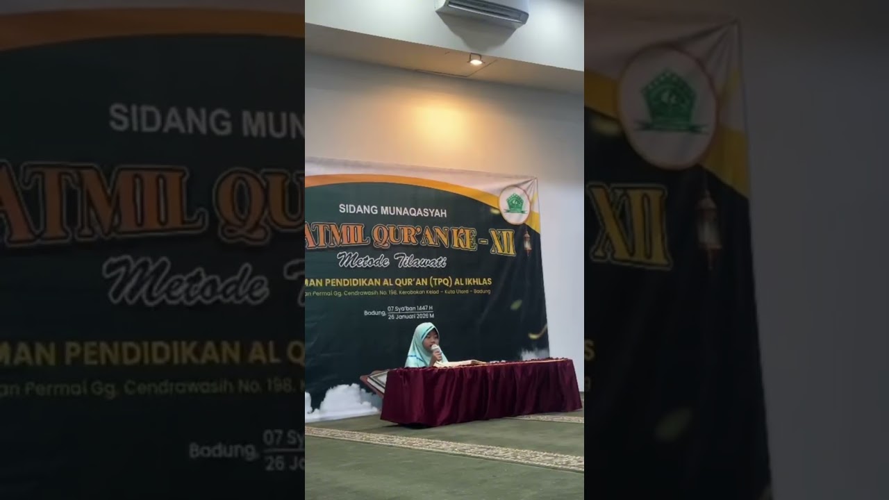 Nadhifa sidang munaqasyah al quran