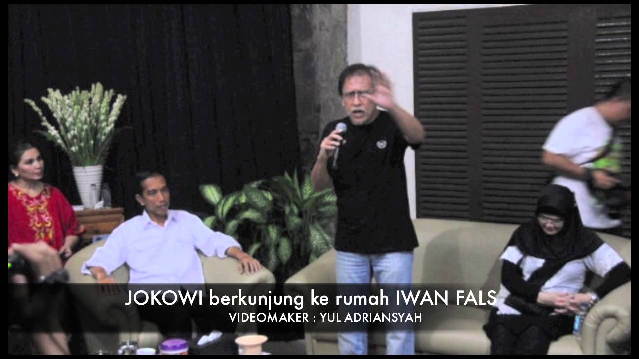 Jokowi berkunjung ke rumah Iwan Fals  YouTube