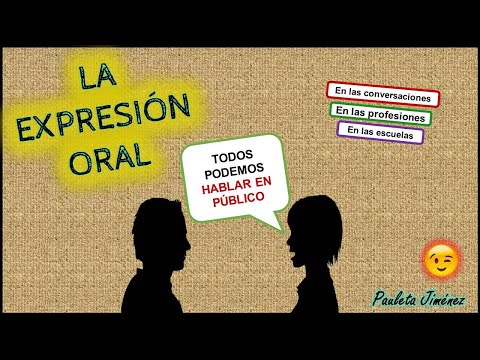 Video: ¿Por qué es importante la expresión oral?