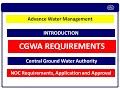 Introduction Advance Water Management, CGWA, Central Ground Water Authority