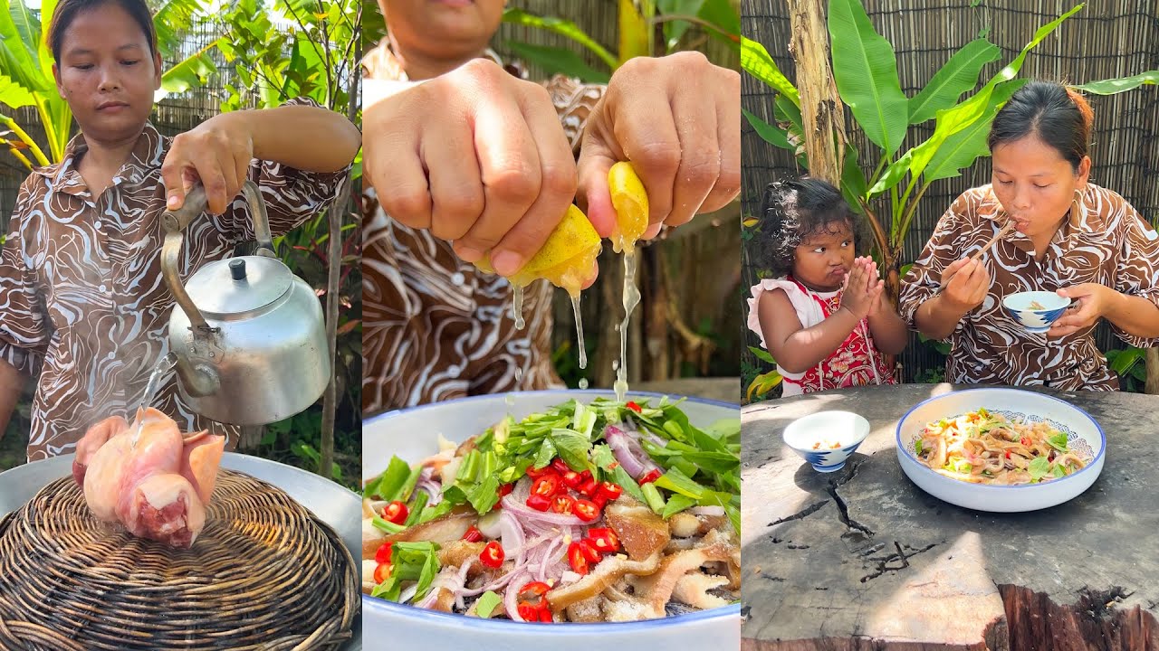 How to Cook Pickled Pork Ear Salad