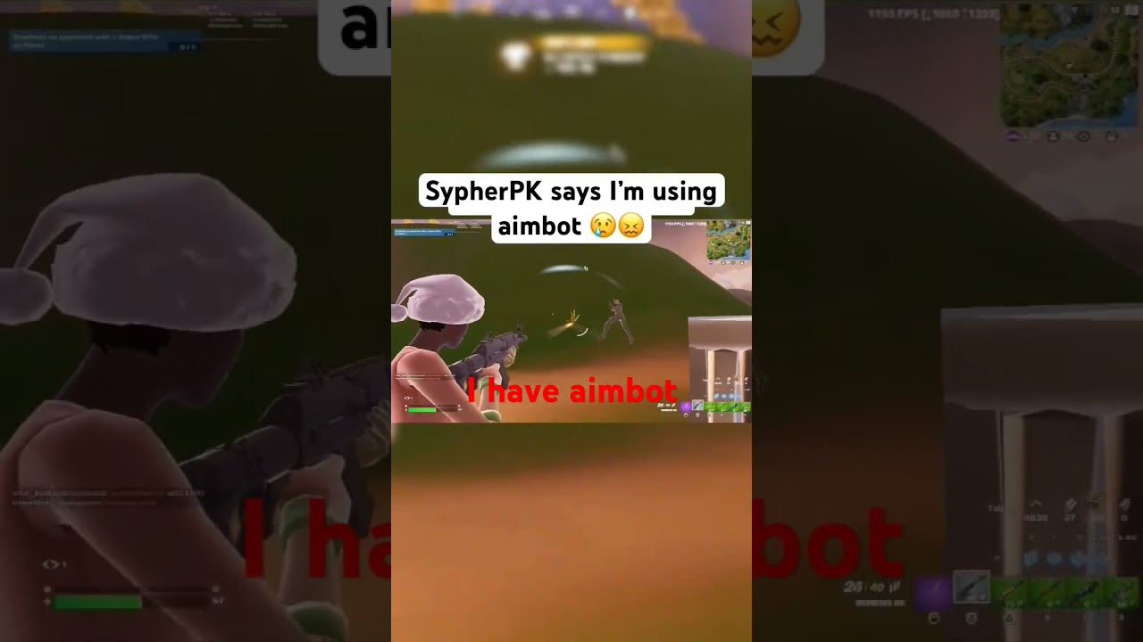 sypherpk says I'm using aimbot