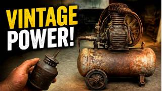 Restoring A 50-Year-Old Air Compressor: The First Start Update
