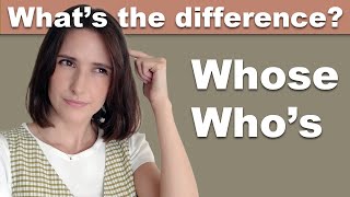 Interrogative Pronouns | Relative Pronouns | Who's vs Whose, What's the difference?