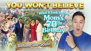 Behind the Scenes: Mom's 70th Birthday