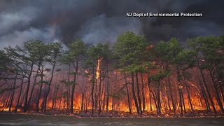 Suspect charged in connection with New Jersey wildfire