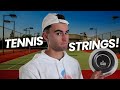 The 5 MOST USED Tennis Strings In COLLEGE TENNIS (in my opinion)
