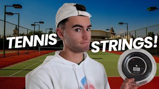 The 5 MOST USED Tennis Strings In COLLEGE TENNIS (in my opinion)
