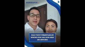 OGAH Turuti Permintaan Ari Wibowo soal Hak Asuh Anak Jika Bercerai, Inge Anugrah: Harus Ikut Ibunya