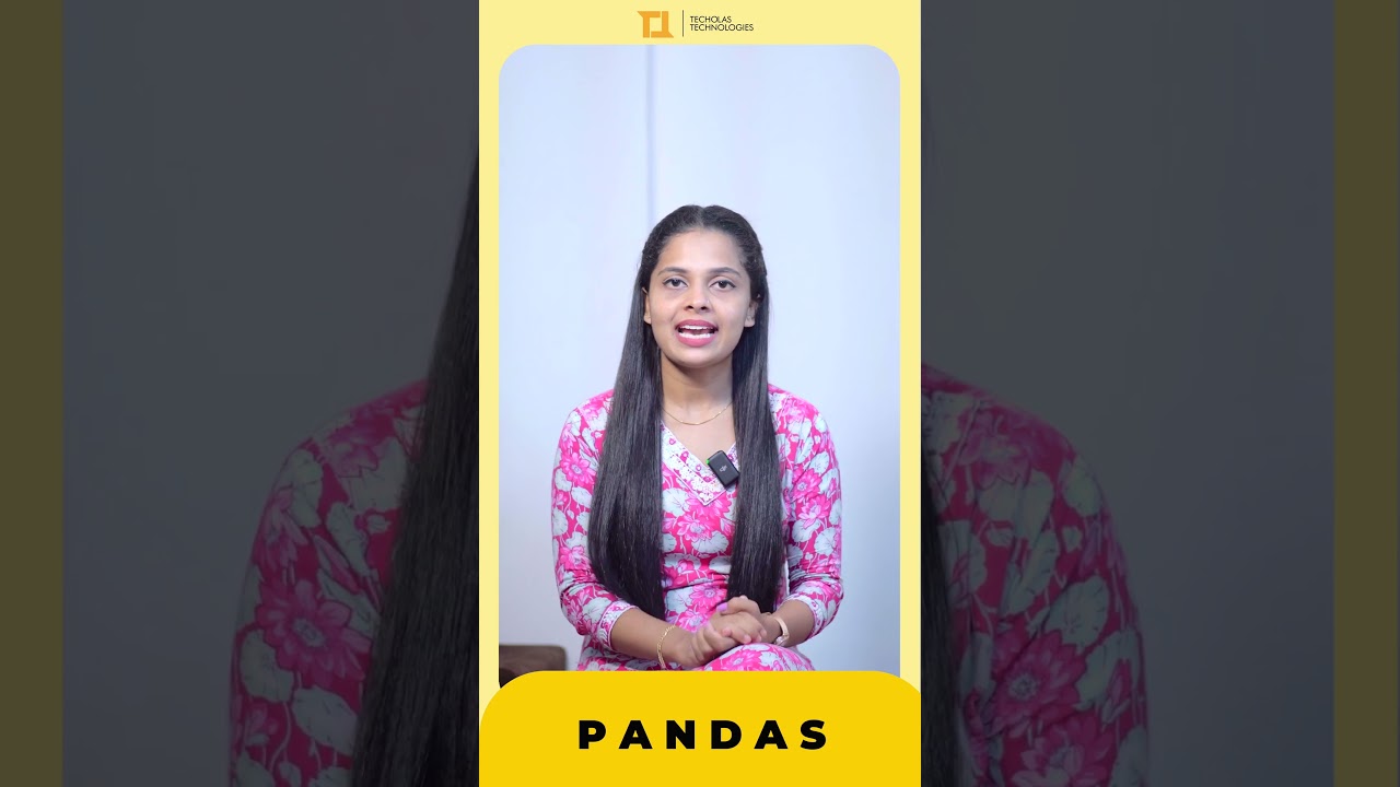 What is Pandas in Python? | Techolas technologies