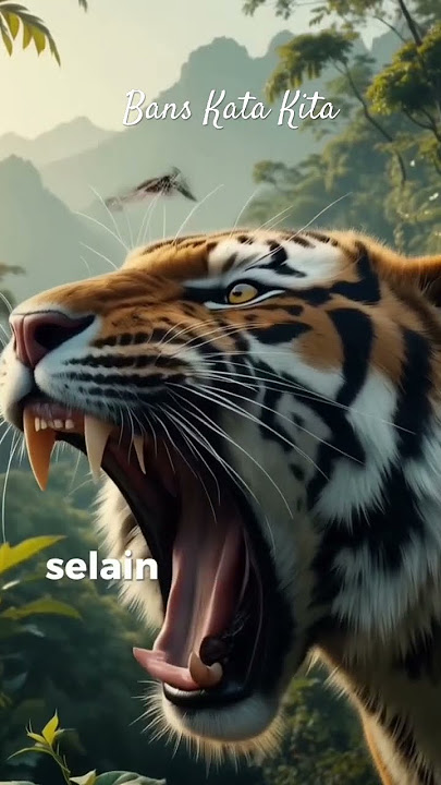 Harimau si Raja Hutan yang tak bisa mengaum seperti singa #tigerfacts #animalshorts #WildlifeShorts