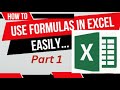 How to use Formulas in Excel to Calculate anything (Digital School)