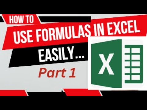 How to use Formulas in Excel to Calculate anything (Digital School ...