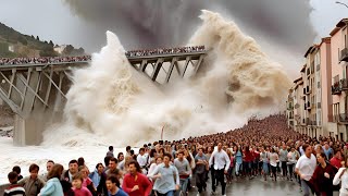 Pain of the Earth in Europe! Thousands of people panic from flooding in Girona, Spain