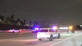 Two shootings reported hours apart on 605 Freeway