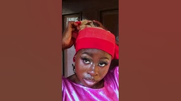 How to tie Gele | Gele Tutorial #shortsfeed #shorts #tutorial #geletutorial #makeup #short